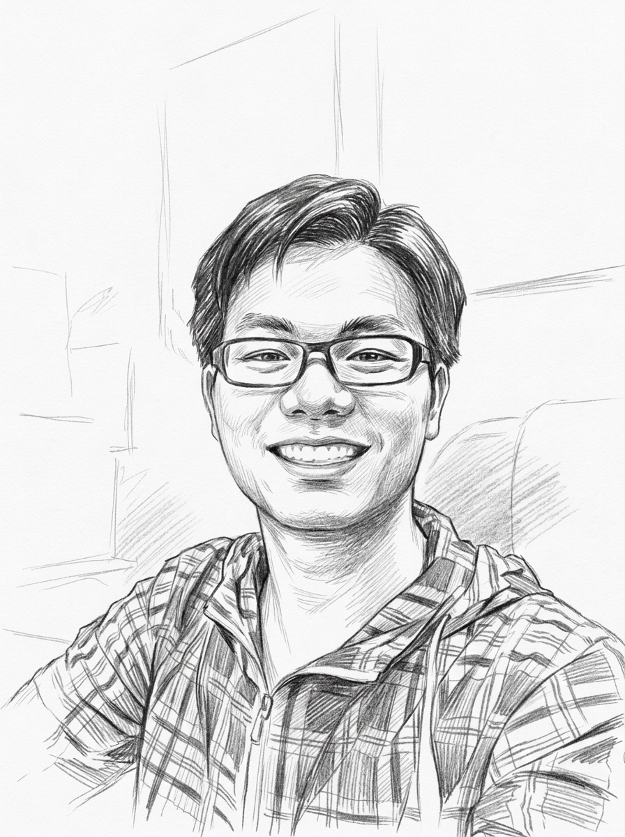唐上永（唐生）提供的个人素描头像
